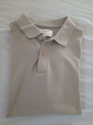 Polo μπλουζάκι Small Primark σε καλή κατάσταση, πράσινο γκρι