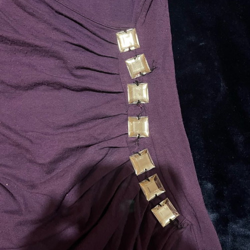 Women's blouse purple like new, size M