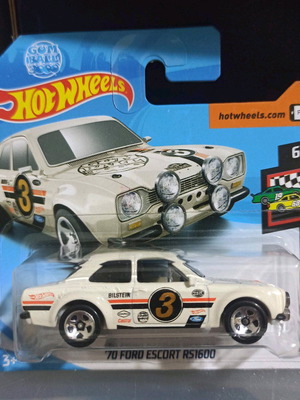 Hot Wheels 70 Ford Escort RS1600 καινούργιο σφραγισμένο