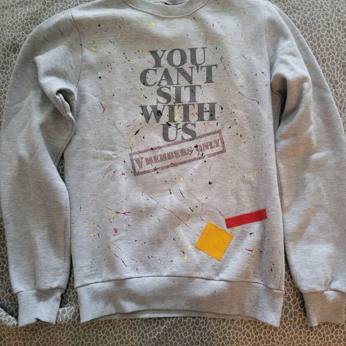 Vagrancy sweatshirt gray like new, size S