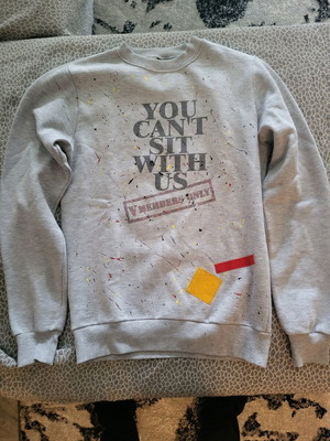 Vagrancy sweatshirt gray like new, size S