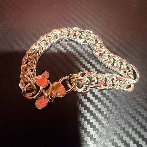 Sterling Silver 925 Bracelet, 29.56 grams, polished