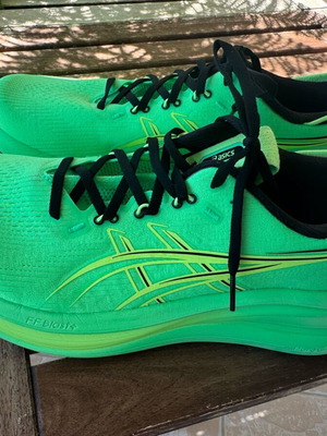 Asics Gel Nimbus 28 αθλητικά παπούτσια σαν καινούργια, πράσινα, νούμερο 46