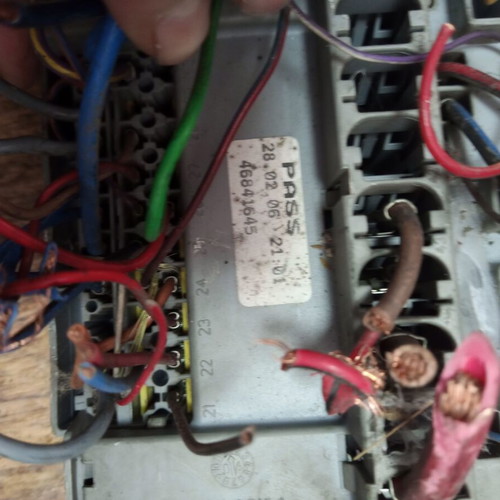 Fuse box for Fiat Panda used, 46841645