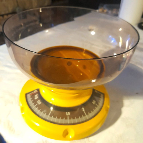Kitchen scale '80s new, analog up to 3 kg