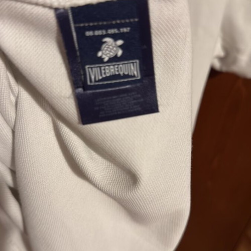 Vilebrequin Greece Limited white men's polo shirt XL
