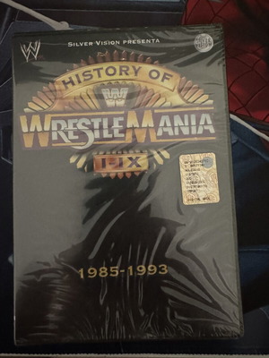 WWF The History of WrestleMania I-IX DVD καινούργιο, ιταλική έκδοση