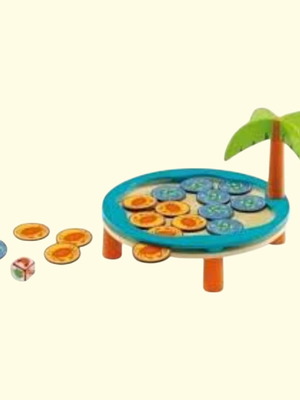 Strategy board game with crabs and turtles for ages 5+ new