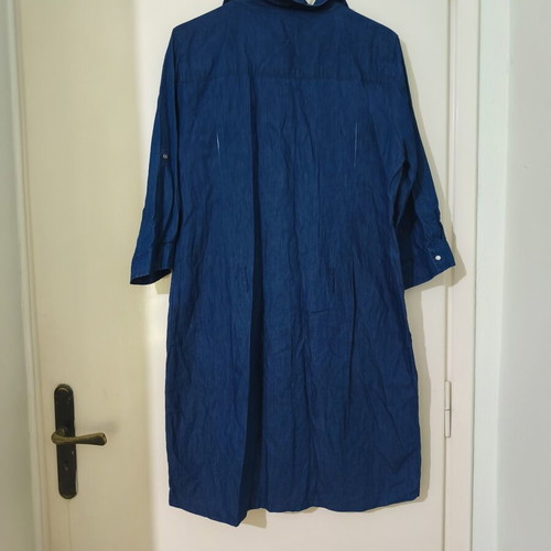 Denim dress Infinity plus size XL like new, blue