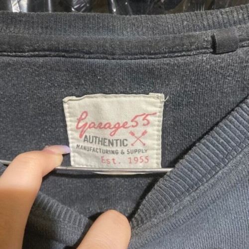 Winter hoodie Garage Fifty5 unisex like new, gray and black