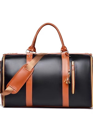 Handbag travel bag new, eco leather, black
