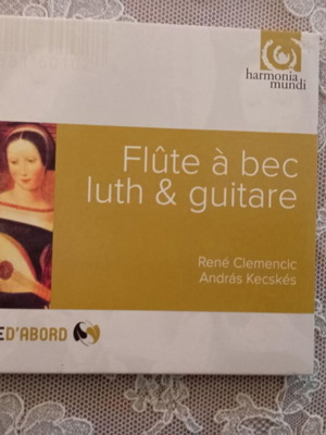 Flûte à Bec, Luth & Guitare CD used, classical music