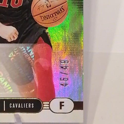 Cedi Osman autographed veteran card 2019 Panini like new