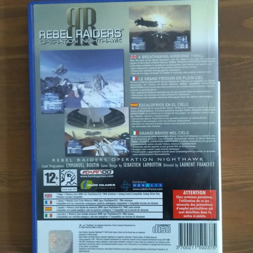 Rebel Raiders: Operation Nighthawk PlayStation 2 used