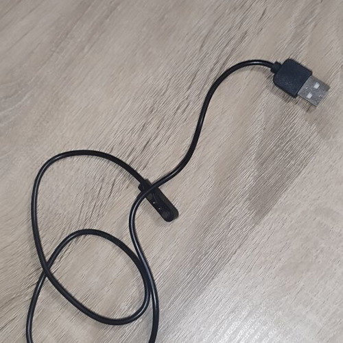 Smart watch with mobile app connection, black