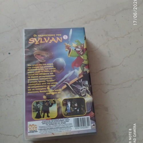 The Adventures of Sylvan VHS used, dubbed