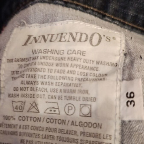Jean pants no 36 like new, blue