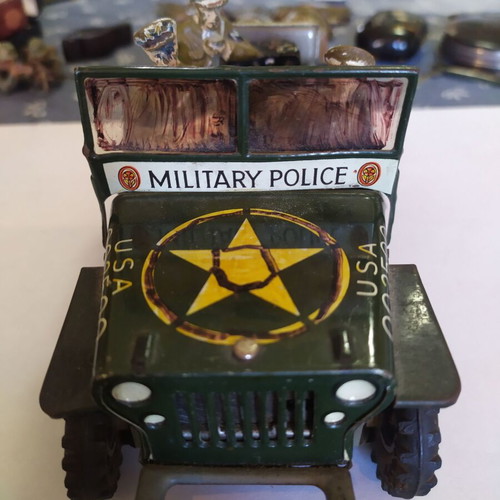 American Military Jeep Toy used, Arnold 1950 West Germany