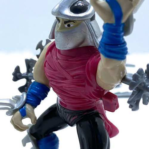 Shredder Slice ‘n Dice 1990 Playmates toys figure used with accessories