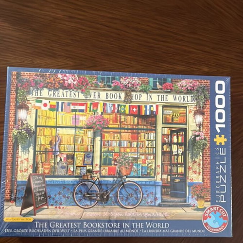 Puzzle 1000 pieces Eurographics The Greatest Bookstore in the World new