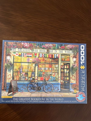 Puzzle 1000 pieces Eurographics The Greatest Bookstore in the World new
