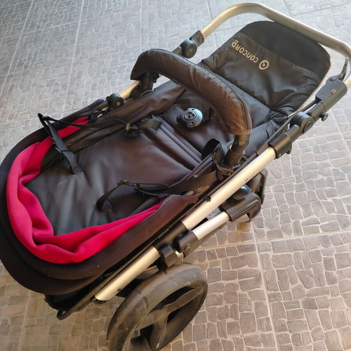 Concord Baby Stroller like new, aluminum frame, foldable with umbrella gift