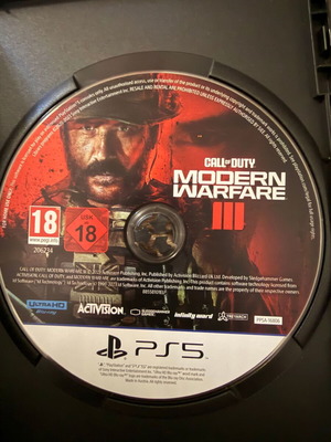 Call of Duty Modern Warfare III PS5 game like new without box
