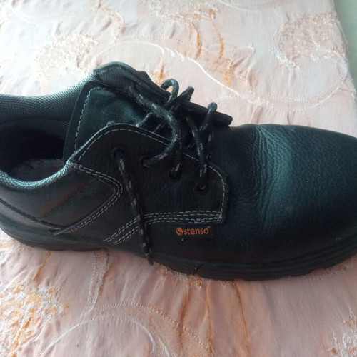 Stenso men's work shoes size 46 used, black leather