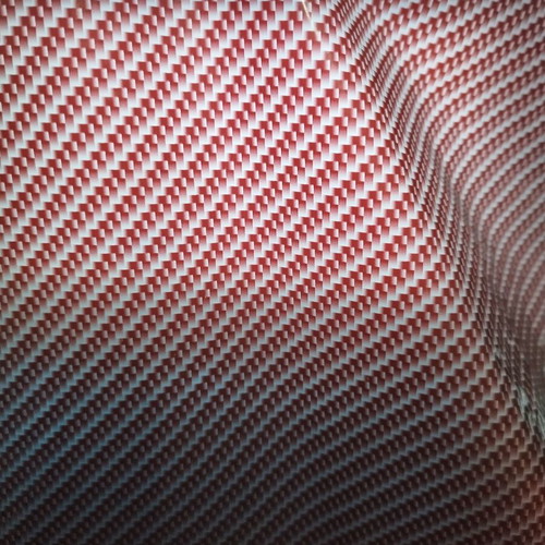 Hydrographic Film new, red carbon design 1.2 m roll