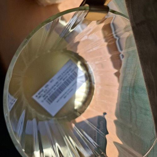 Metal lantern with glass container and Bolsius candle from Sinsay new