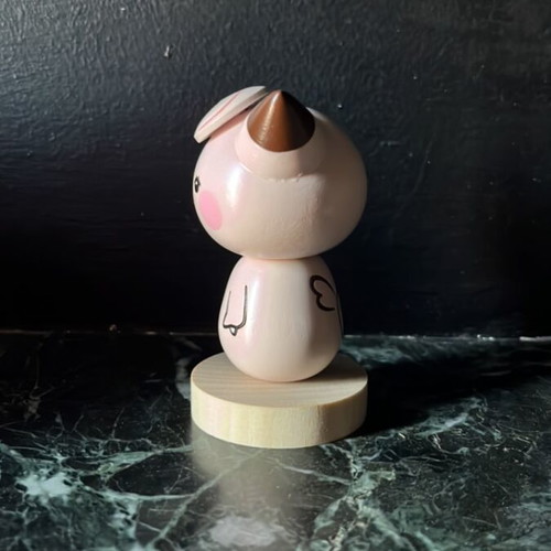 Clefairy Pokemon collectible figure Usaburo Kokeshi 2022 like new
