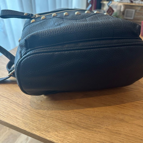 Black backpack with studs like new
