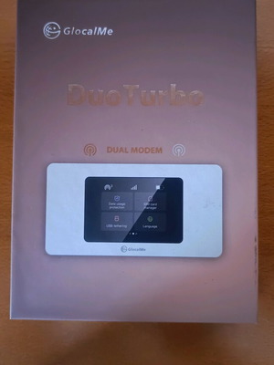 GlocalMe Duo Turbo mobile WiFi hotspot like new