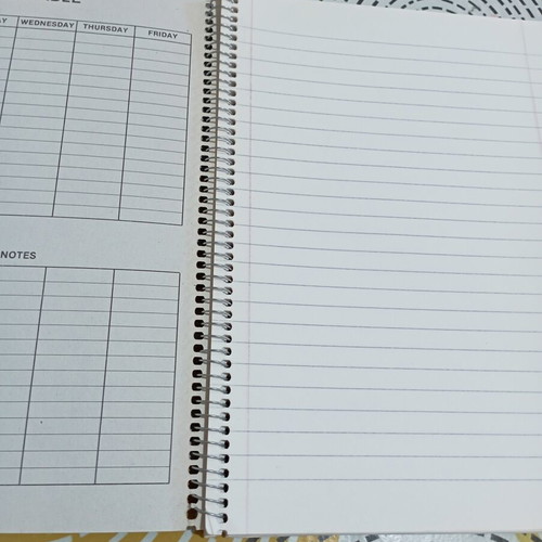 Skag spiral notebook blue lined, 100 sheets, B5 size