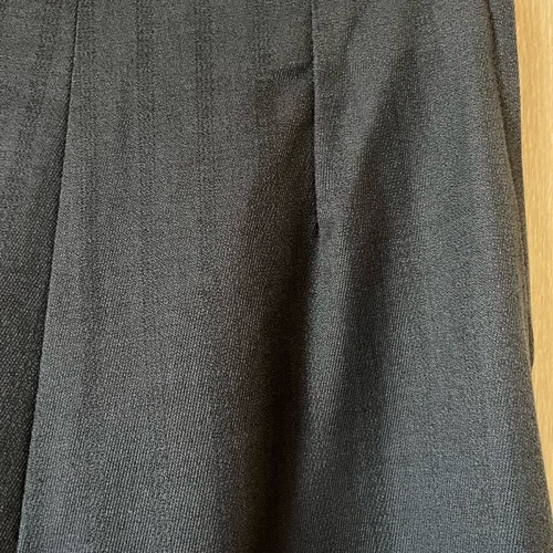 High-waisted gray pants XXS used with zipper