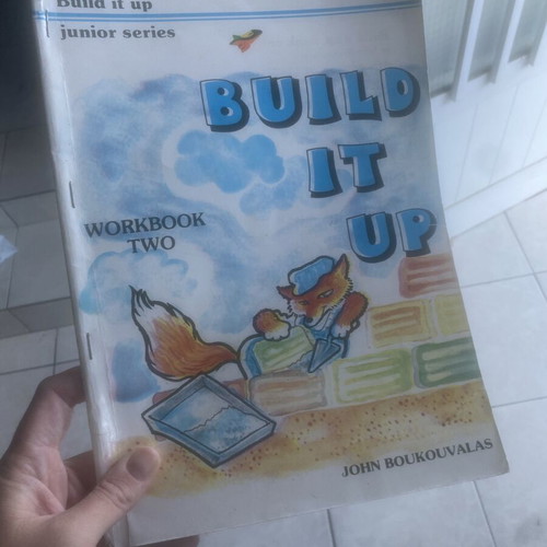 Build It Up English book new