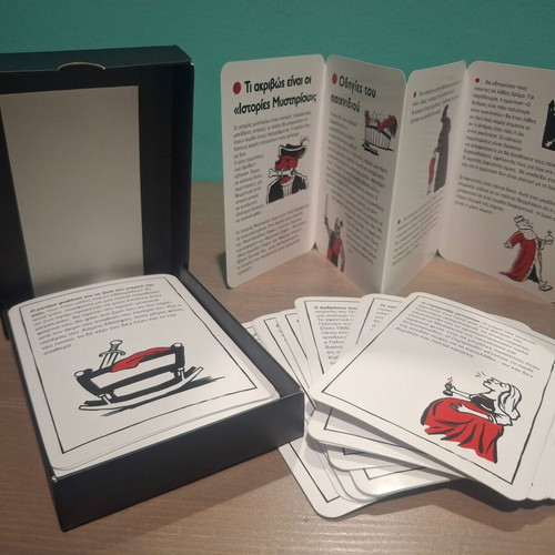 Mystery Stories from the Middle Ages board game like new by moses