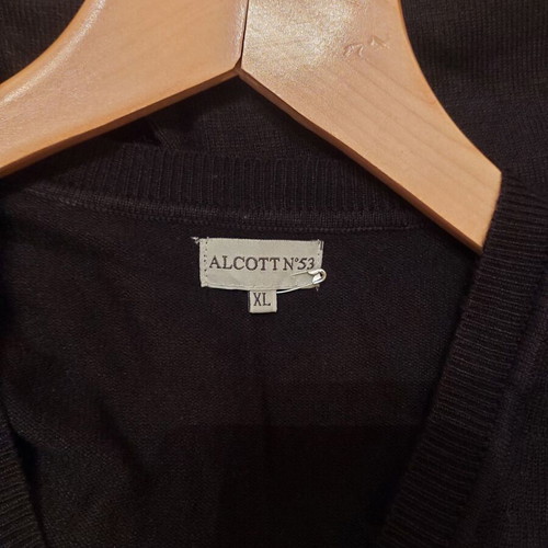 Alcott men's sweater black XL like new