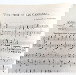  Fox Trot de las Campanas. Μουσική: V. Pastalle J. Viladomat (Moderne, δεκ. 1920 / ελληνική έκδοση)