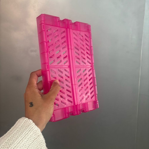 Storage box pink, like new