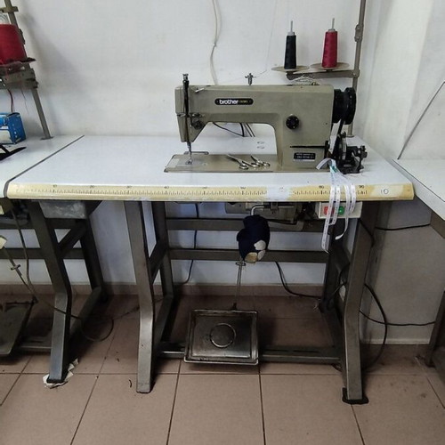 Cutting and Overlock Sewing Machines used, 2 cutting and 2 overlock
