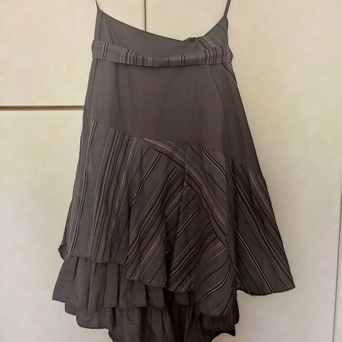 Women's skirt size S like new, brown