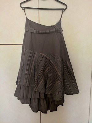 Women's skirt size S like new, brown