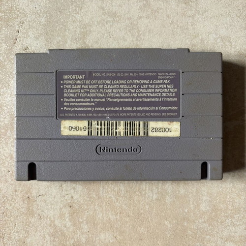 Capcom Soccer Shootout Super Nintendo SNES game, American