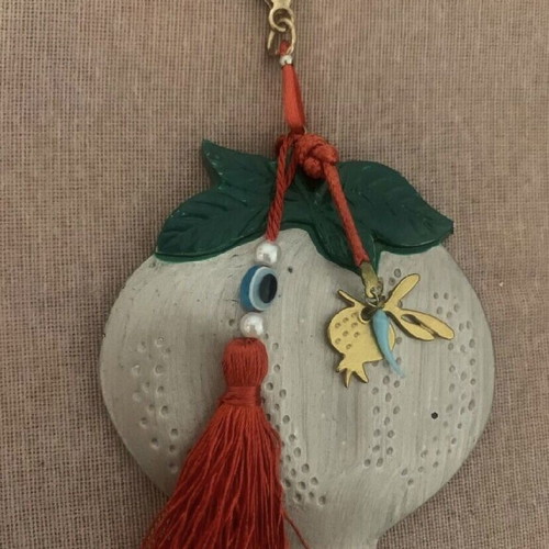 Hanging pomegranate new, decorative charm gift for teacher