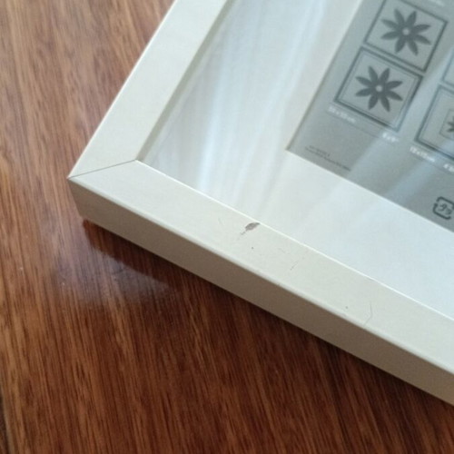 IKEA photo frame set of 3 used, white