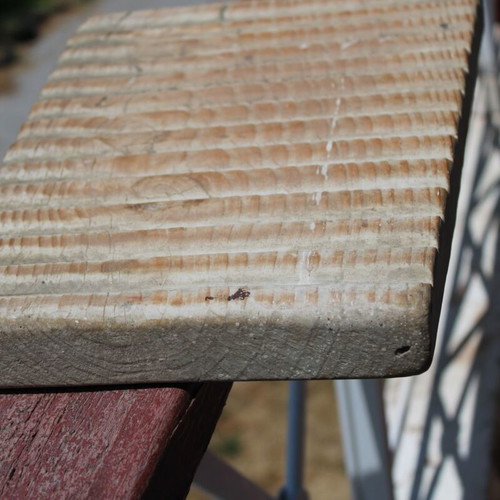Wooden washboard used, family heirloom from 1940