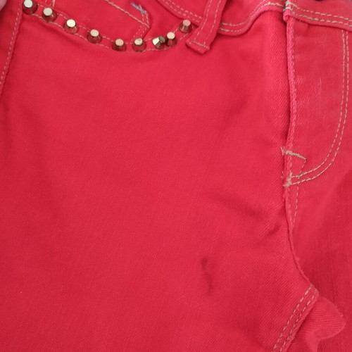 Vintage low-rise jeans Tally Weijl No.38 like new, red