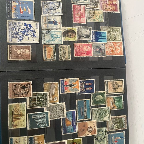 Stamps like new with album