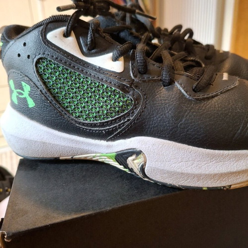 Under Armour shoes kids used, size 36.5, white and green